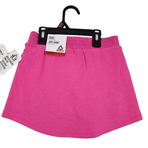 Reebok Girls Active Velocity Skort (Skirt w/Compression Shorts) – Pink – S/M/L - Picture 10 of 16